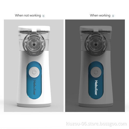Fast Delivery Portable Mesh Nebulizer 2 Size Mask and Mouthpiece Machine Factory Price nebulizer portable